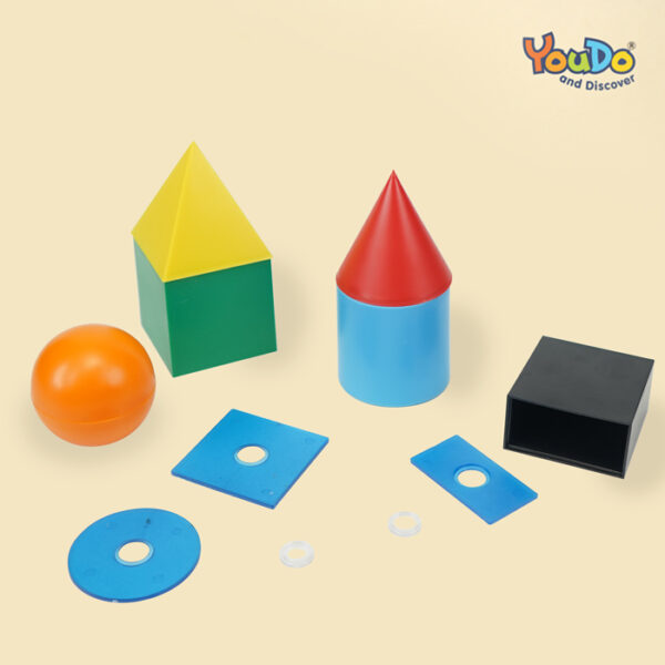 3D Solid Set 5 Cm Geometry Youdo Maths Products