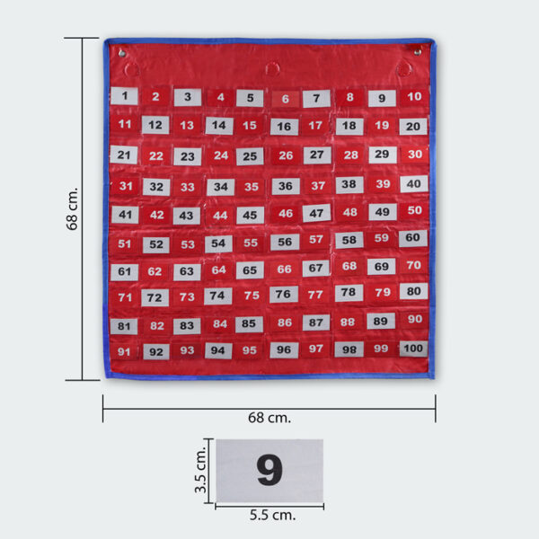 Hundred Pocket Chart Dimensions , Youdo Maths Products
