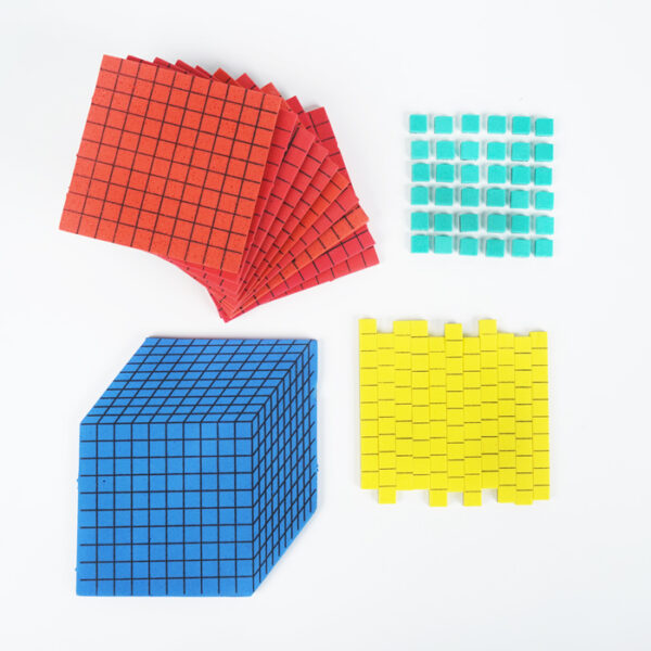 Magetic base ten block DIY, Youdo Maths prodcuts