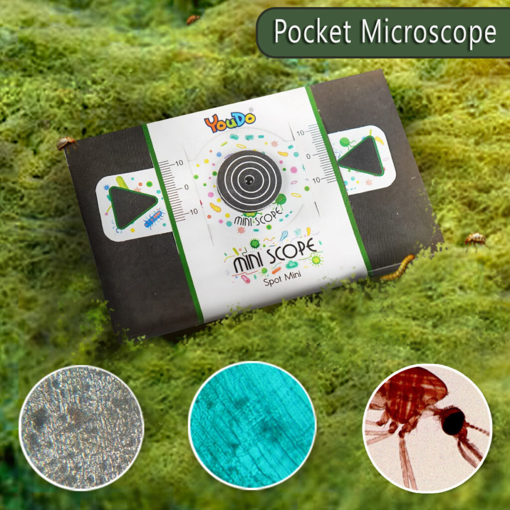 Miniscope Pocket Microscope for kids and students Youdo Stem Products Science Kit Featured Image